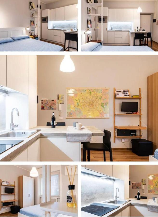 Monolocale Cenisio Apartman Milánó Kültér fotó